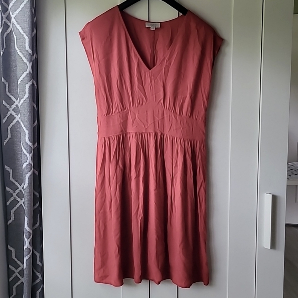 Gently used LOFT red dress size M